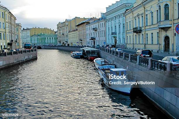 Channel Of Saintpetersburg Stock Photo - Download Image Now - Architecture, Beauty, Building Exterior