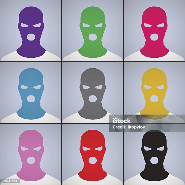 The Anonymous Author Of Avatars In A Capmask Stock Illustration - Download Image Now - Adult, Advice, Author