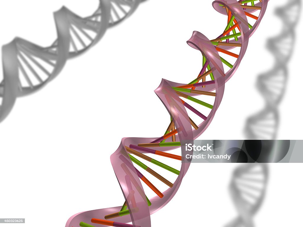 DNA molekularen - Lizenzfrei Biologie Stock-Foto