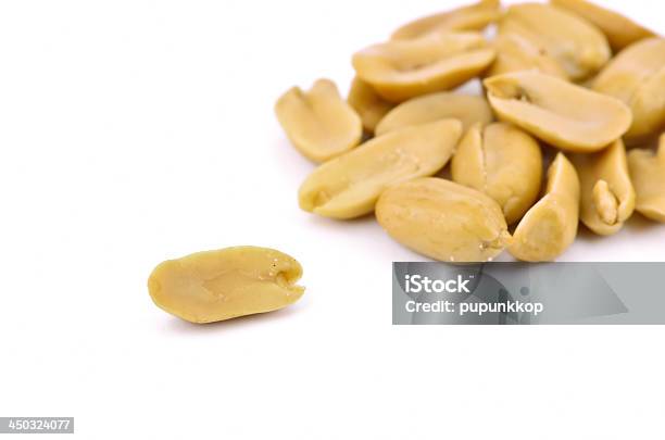 Salted Peanuts Stock Photo - Download Image Now - Close-up, Extreme Close-Up, Food