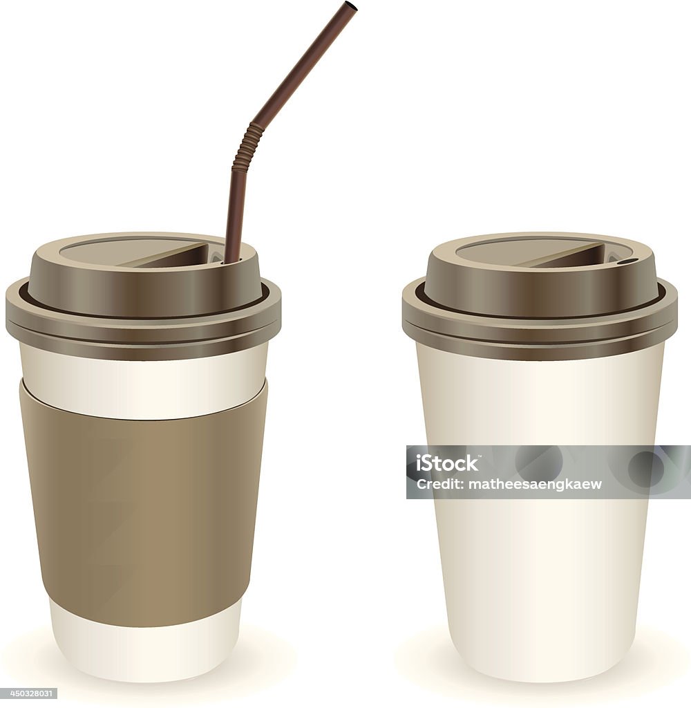 Coffee Kaffeetasse - Lizenzfrei Braun Vektorgrafik