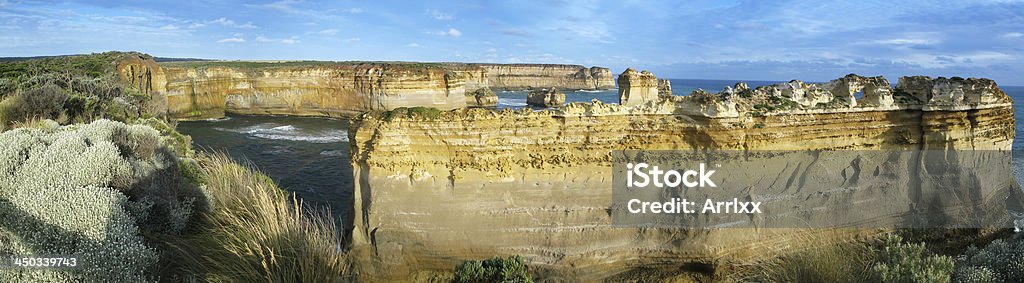 cliffs in australia cliffs along the great ocean road in victoria, australia Australia Stock Photo