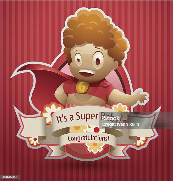 Super Baby Girl Banner Stock Illustration - Download Image Now - Anniversary, Announcement Message, Arrival