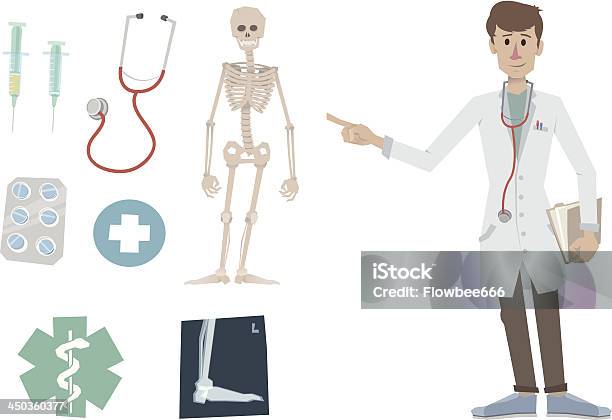Zestaw Medyczny - Stockowe grafiki wektorowe i więcej obrazów Ilustracja - Ilustracja, Akta, Białe tło