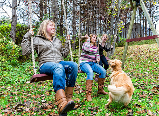 istock Rural Fun on an Autumn Day 450366671