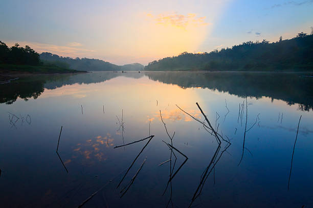 istock sunrise at a lake in Borneo, Sabah, Malaysia 450368773