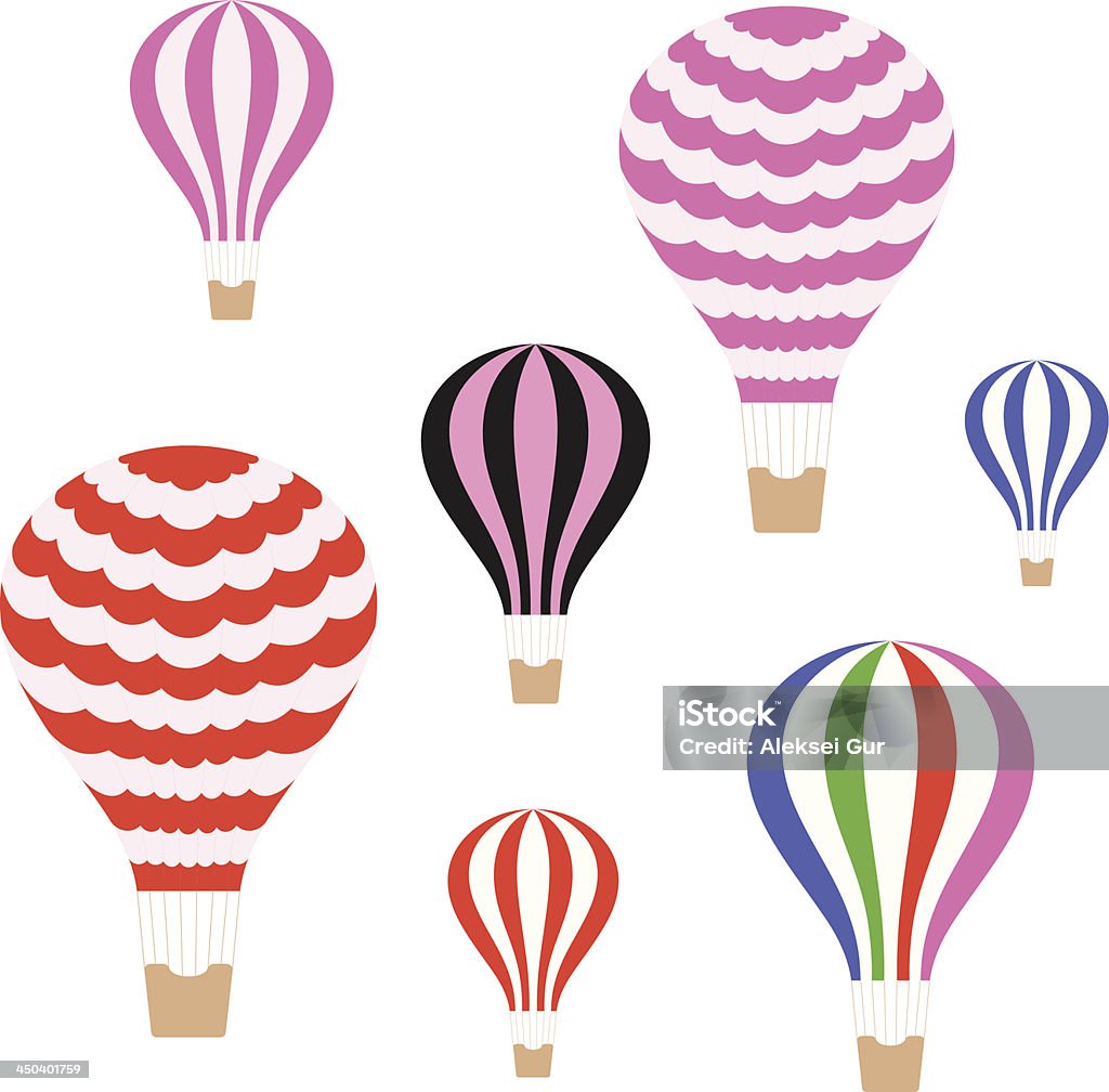 Montgolfière - clipart vectoriel de Aventure libre de droits