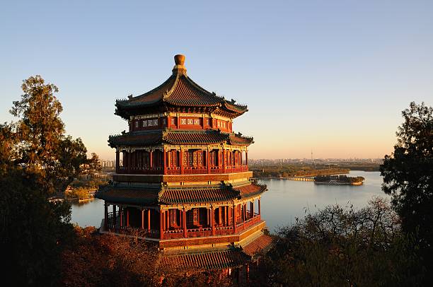 istock Sunset the Summer Palace Beijing, splendid 450405169