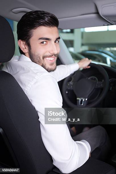 Handsome Men In A Car Stock Photo - Download Image Now - 30-39 Years, Adult, Adults Only