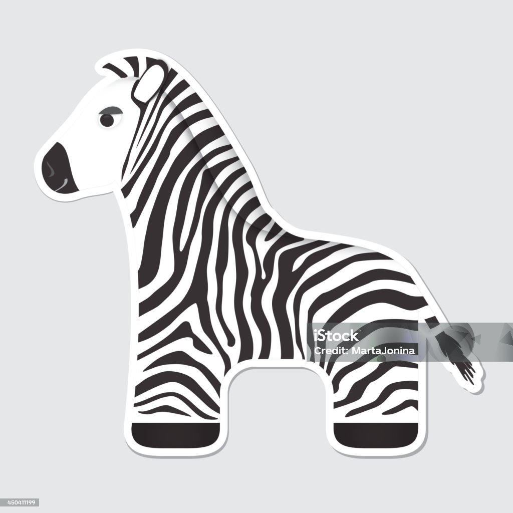 Mulher de Zebra - Royalty-free Animal arte vetorial