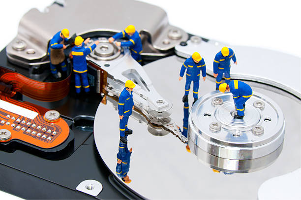 концепция ремонт жесткий диск - hard drive symbol ideas concepts стоковые фото и изображения