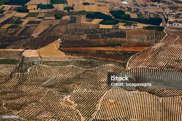 Granada Spain Aerial View Of The Countryside Stock Photo - Download Image Now - Aerial View, Agriculture, Spain