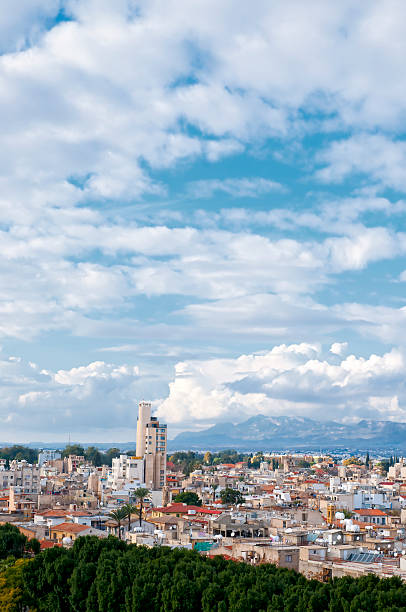 istock High angle view at Nicosia city 450422945