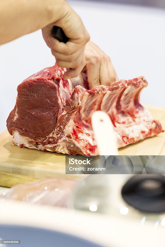 Rohes Fleisch - Lizenzfrei Fleischer Stock-Foto