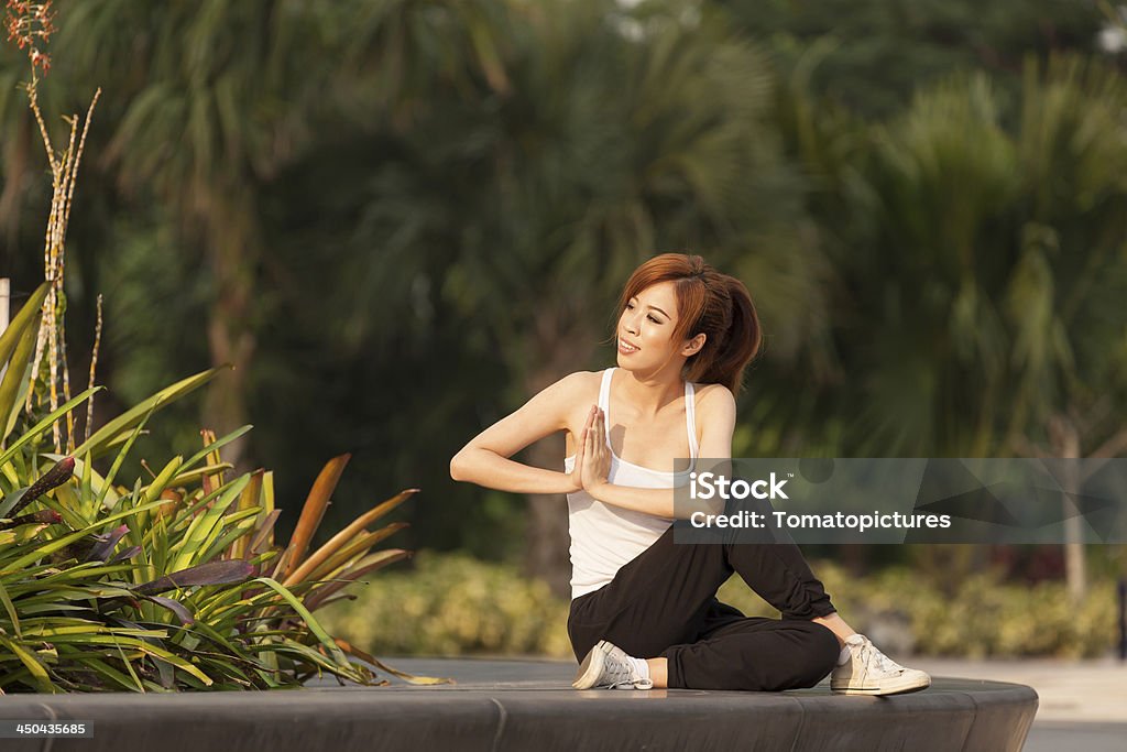 Junge asiatische weibliche Erwachsene gesunden Lebensstil - Lizenzfrei Aktiver Lebensstil Stock-Foto