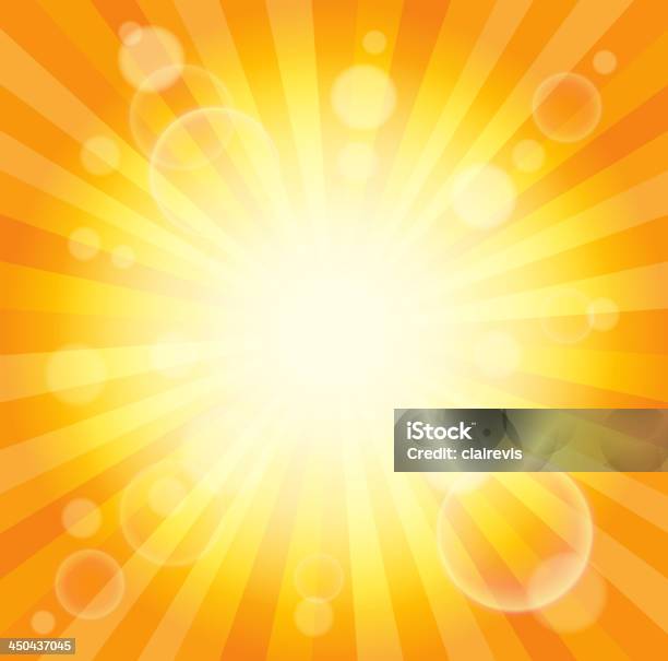 Abstract Image With Sunlight Rays 6 Stock Illustration - Download Image Now - Abstract, Bright, Creativity