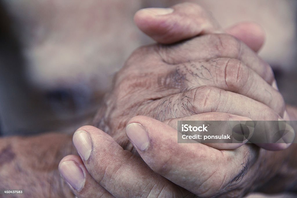 old man hand close up image of old man hand Adult Stock Photo