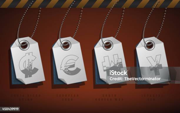 Money Symbols Stock Illustration - Download Image Now - Blue, Colon, Currency