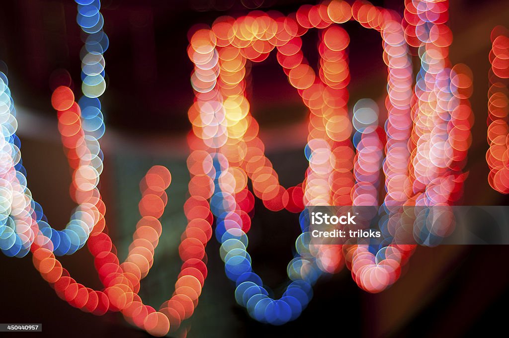 Defocused Lights Abstract Stock Photo