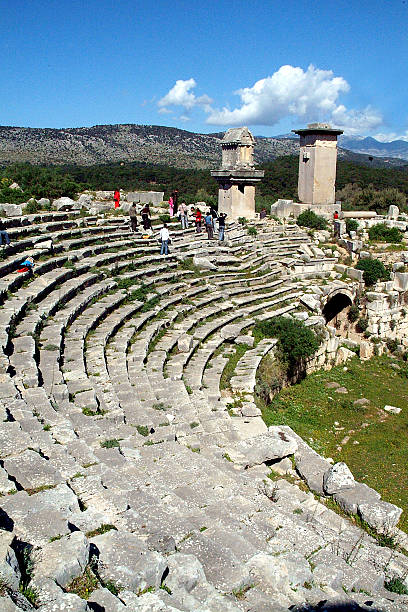 istock xanthos harpy tower amphitheater turkey 450449643
