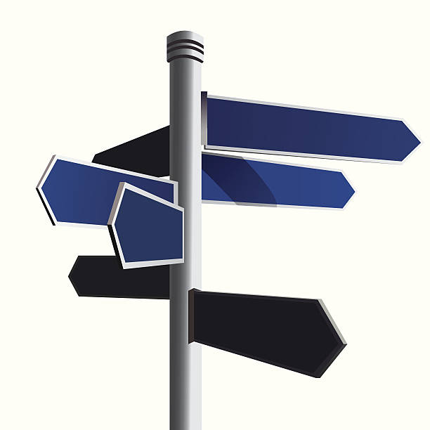 Vector Post Sign 110+ Galvanized Sign Post Stock Illustrations, Royalty-Free Vector ...