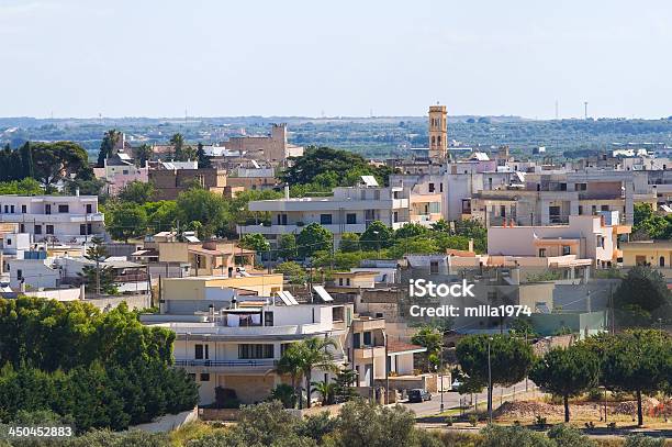 Panoramablick Auf Specchia Apulien Italien Stockfoto und mehr Bilder von Anhöhe - Anhöhe, Apulien, Architektur