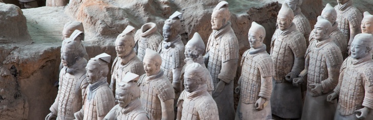 Qin dynasty Terracotta Army, Xian (Sian), China