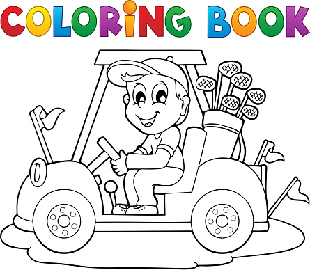 Coloring book outdoor sport theme 2
