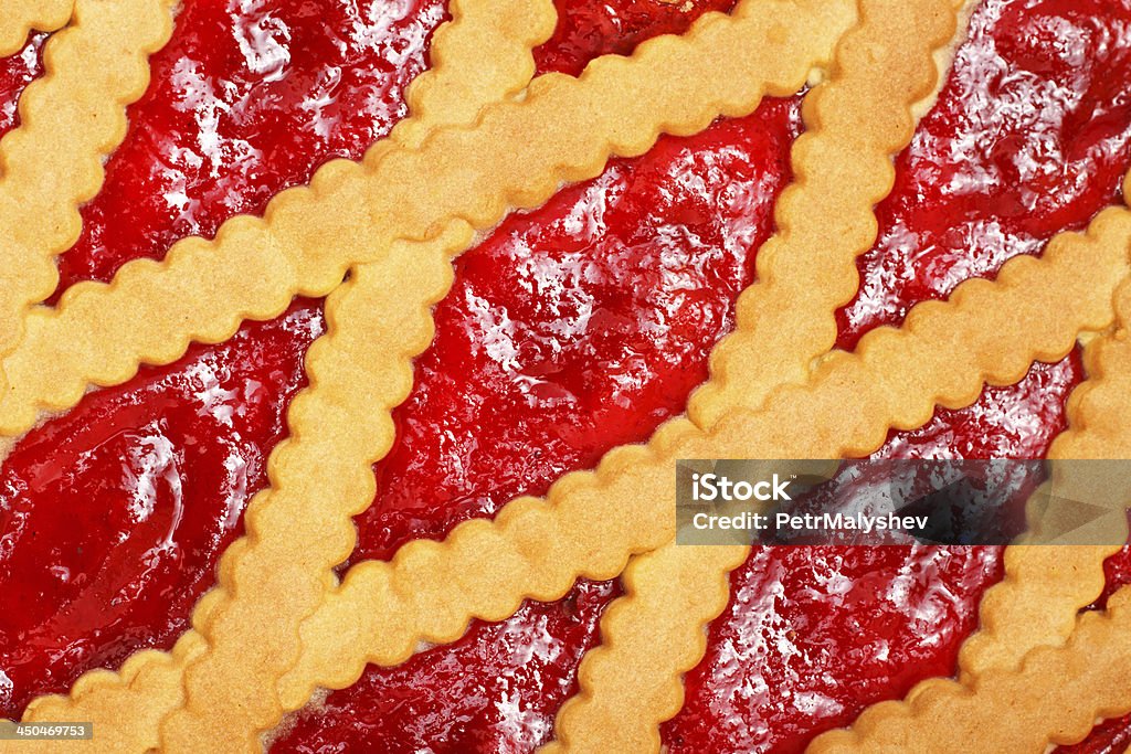 Cherry Pie Closeup pie with cherry jam close up, top view Backgrounds Stock Photo