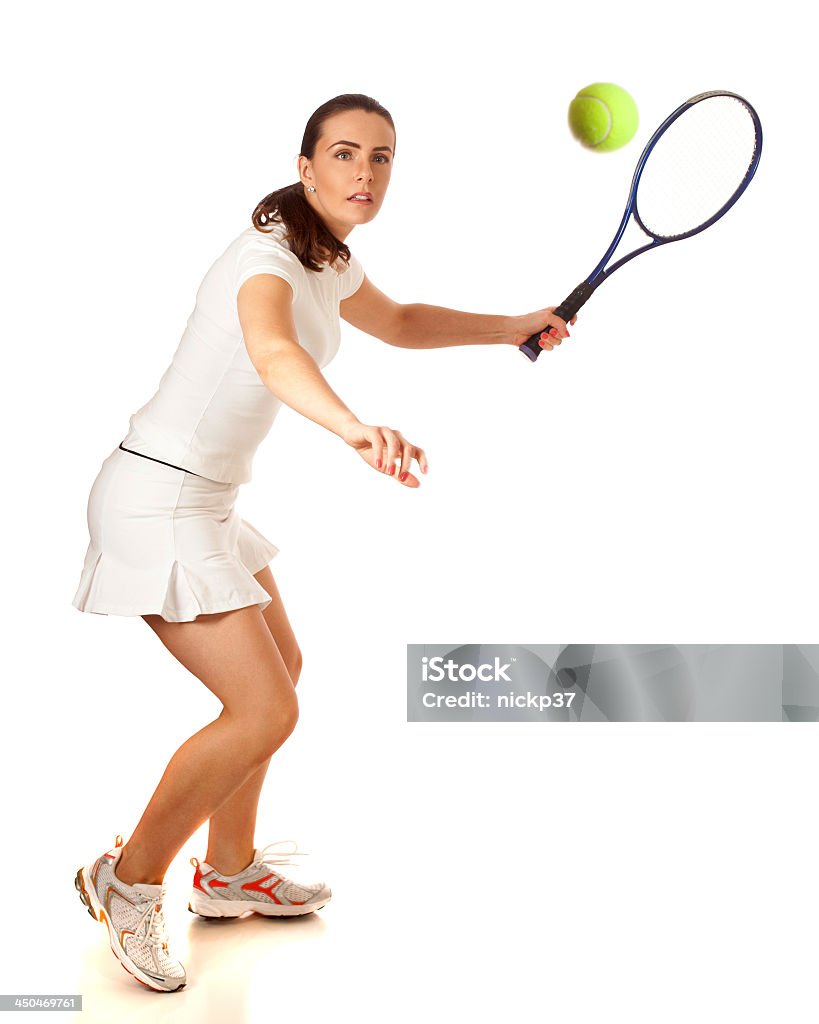 Joueur de Tennis - Photo de Femmes libre de droits