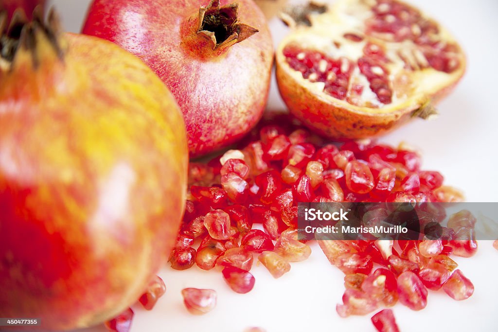 Pomegranate. Tropical antioxidant fruit. Antioxidant Stock Photo