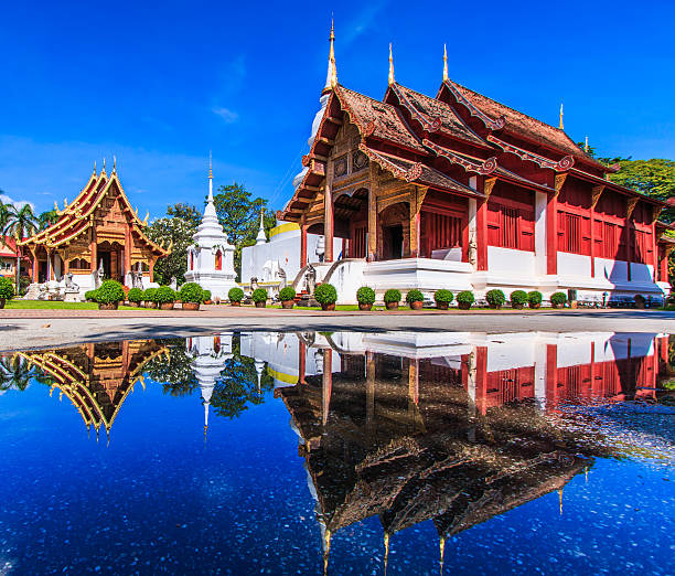 istock The colorful Wat Phra Sing temple, Chiang Mai, Thailand 450477471