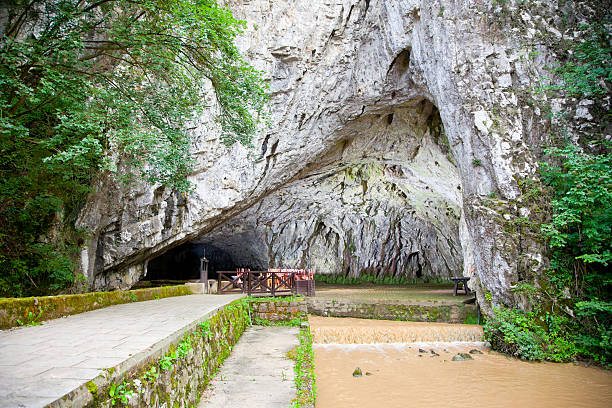 istock Petnicka cave, source of the river Banja in Valjevo.Serbia 450479103