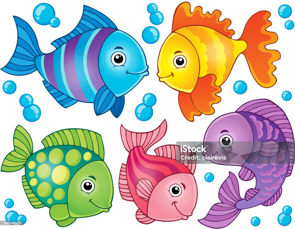 Ilustración de Pescado Tema Imagen 4 y más Vectores Libres de Derechos de Alegre - Alegre, Aleta - Parte del cuerpo animal, Animal - iStock Ilustración de Pescado Tema Imagen 4 y más Vectores Libres de Derechos de Alegre - Alegre, Aleta - Parte del cuerpo animal, Animal - iStock
