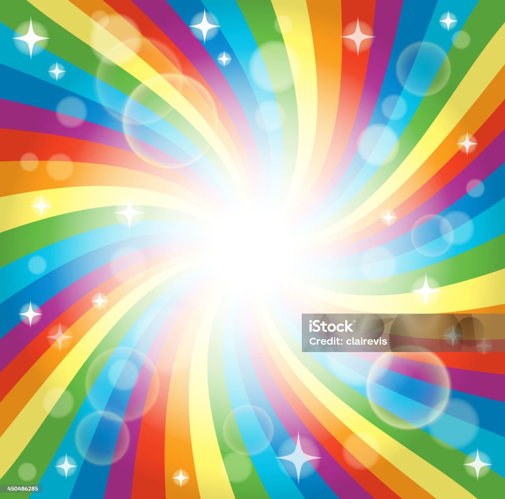 Imagen con rainbow theme 4 - arte vectorial de Abstracto libre de derechos