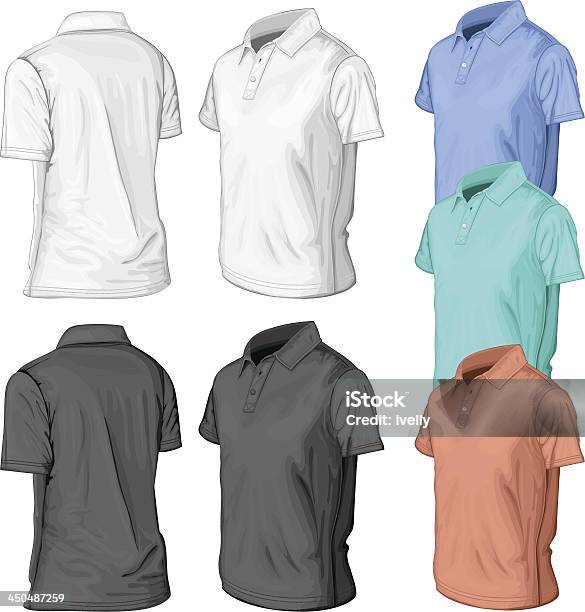 ポロ30 色 - ポロシャツのベクターアート素材や画像を多数ご用意 - ポロシャツ, 男性, Tシャツ