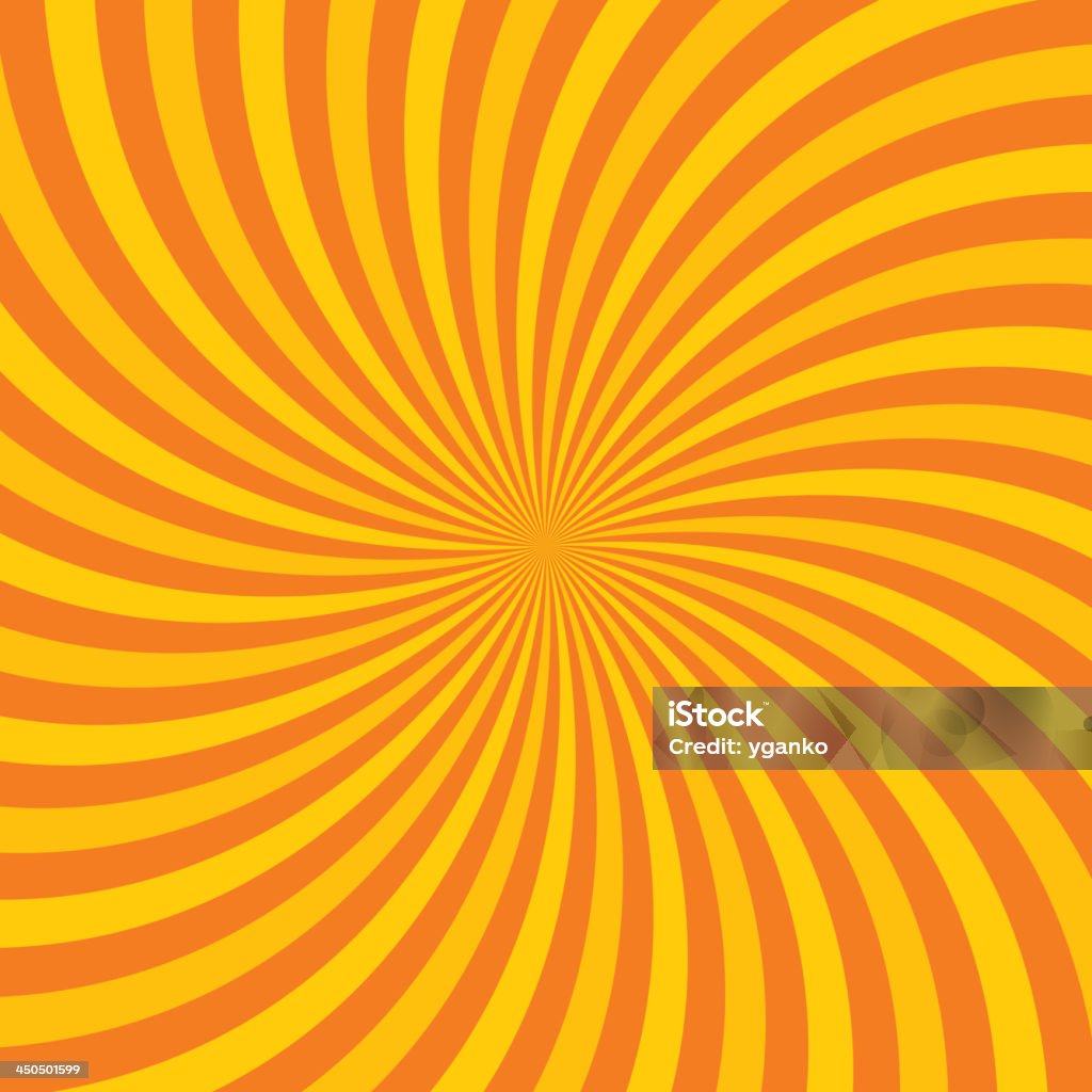 Hypnotic orange vector illustrated background Orange hypnotic background. Vector illustration. EPS10. Contains transparent objects used for shadows drawing, glare and background. Background to give the gloss. Abstract stock vector