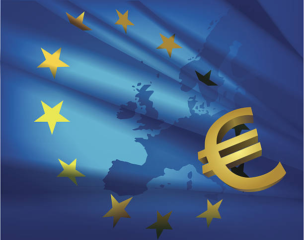 istock European union flag and euro 450507937