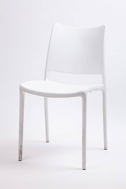 white chair stock photo