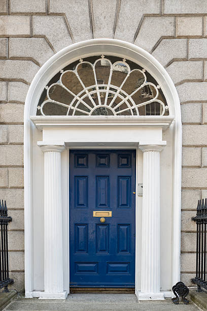 istock Blue Georgian Door 450516863