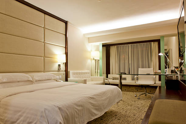 Luksusowy pokój w hotelu – zdjęcie