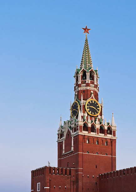 istock Clock tower of Moscow Kremlin, Russia 450530243