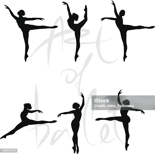 Ballet Dancer Stock Illustration - Download Image Now - In Silhouette, Ballet, Ballet Dancer