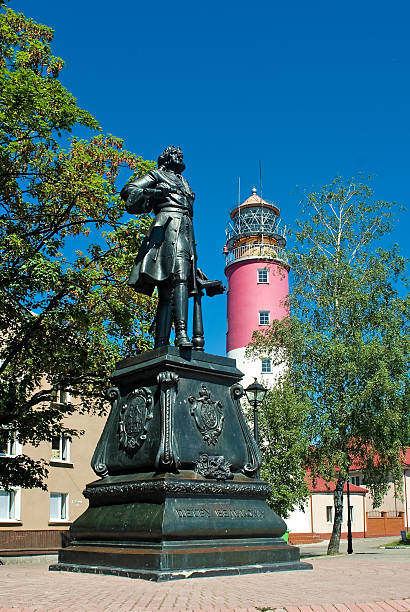 istock monument of Peter I in Baltiysk, Russia 450535867