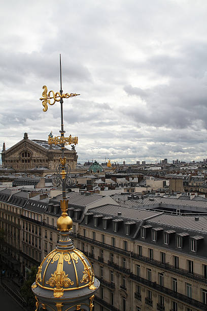 istock View of Paris since roofs 450537435