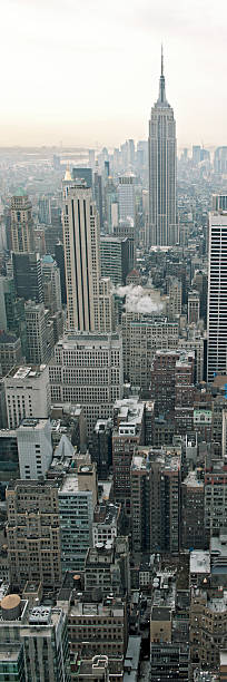 istock New York City skyline view from Rockefeller Center 450541371