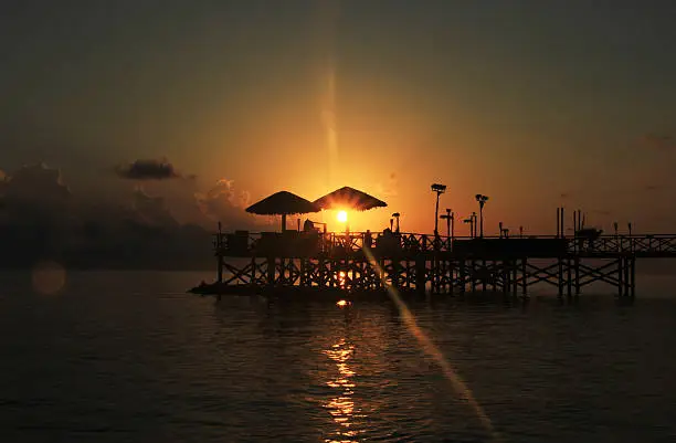 Sunrise in Wakatobi, Southeast sulawesi, Indonesia