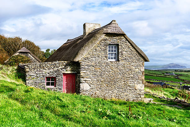 Old cottage house in Co. Clare, Ireland
