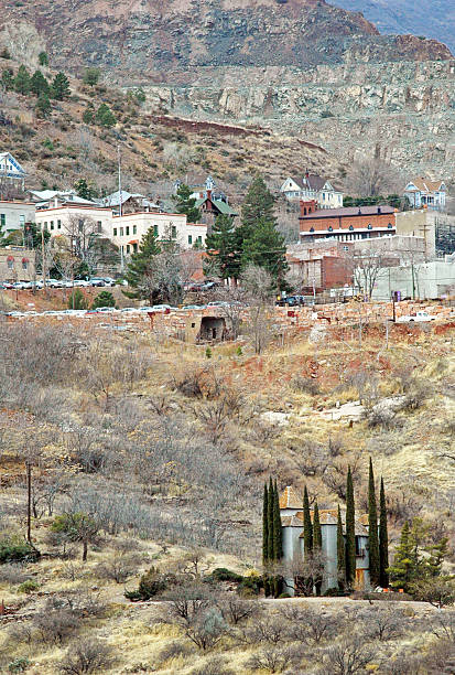 istock Hillside copper mining town of Jerome AZ 450554405