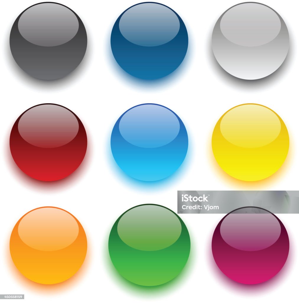 Big Rounds Colors Round Colorful Balls Stock Illustration - Download Image Now ...